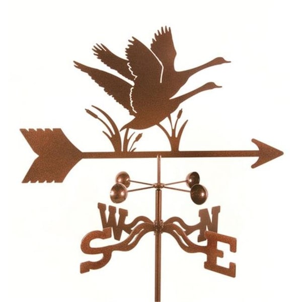 Ez Vane EZ Vane EZ1106-PT Geese Bird Weathervane with Post Mount EZ1106-PT - main